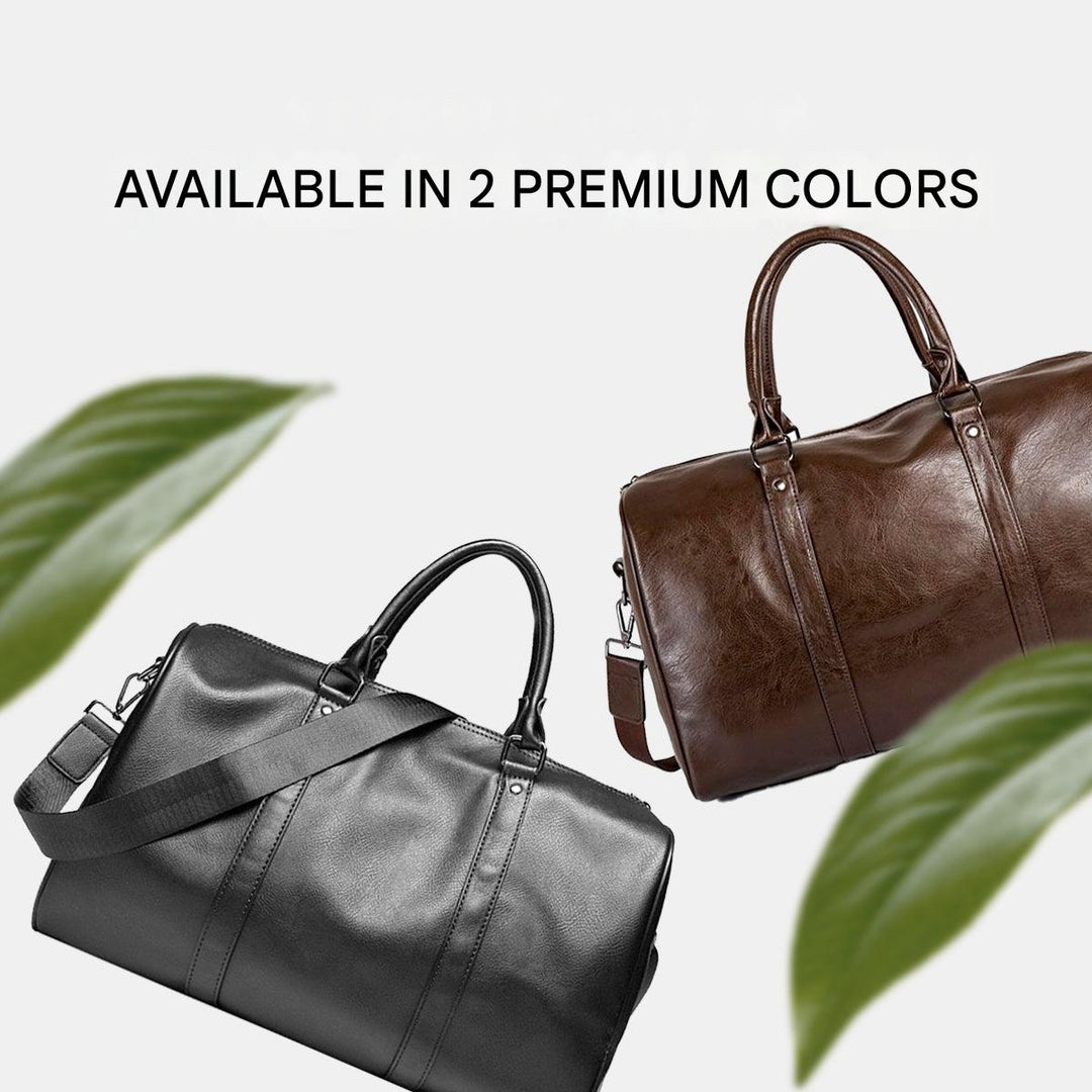Large-Capacity Leather Travel Duffel – Lightweight & Durable Carry-On Bag | Bowlift