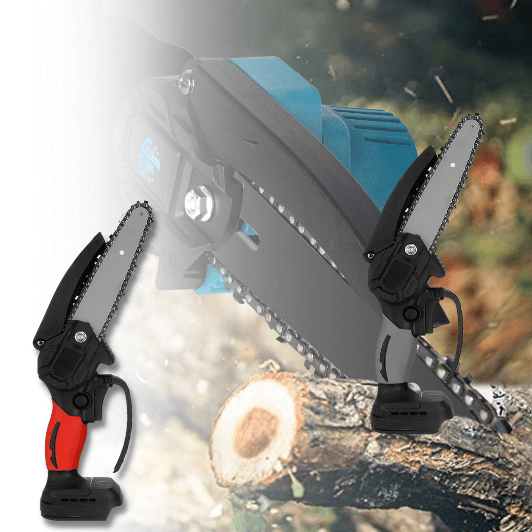 BowLift | Stormblade Electric Mini Chainsaw – Lightweight 1200W Pruner for 18V Makita Batteries