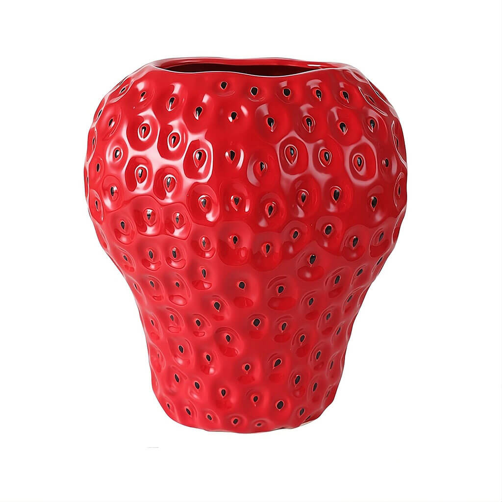 BowLift | Strawberry-structured ceramic vase