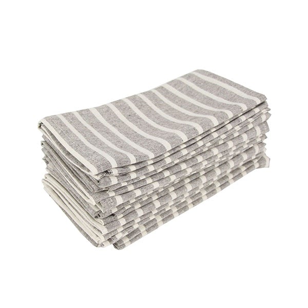 BowLift | Striped Fabric Napkins (Set of 12)