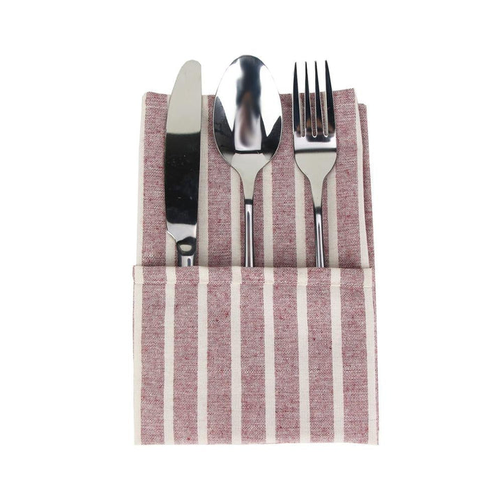 BowLift | Striped Fabric Napkins (Set of 12)