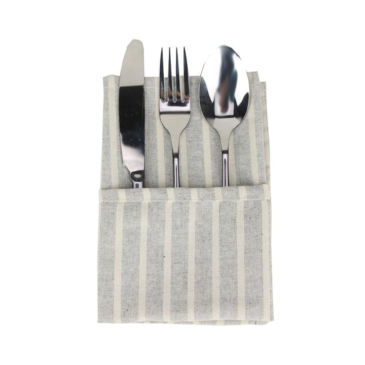 BowLift | Striped Fabric Napkins (Set of 12)