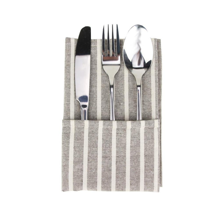 BowLift | Striped Fabric Napkins (Set of 12)