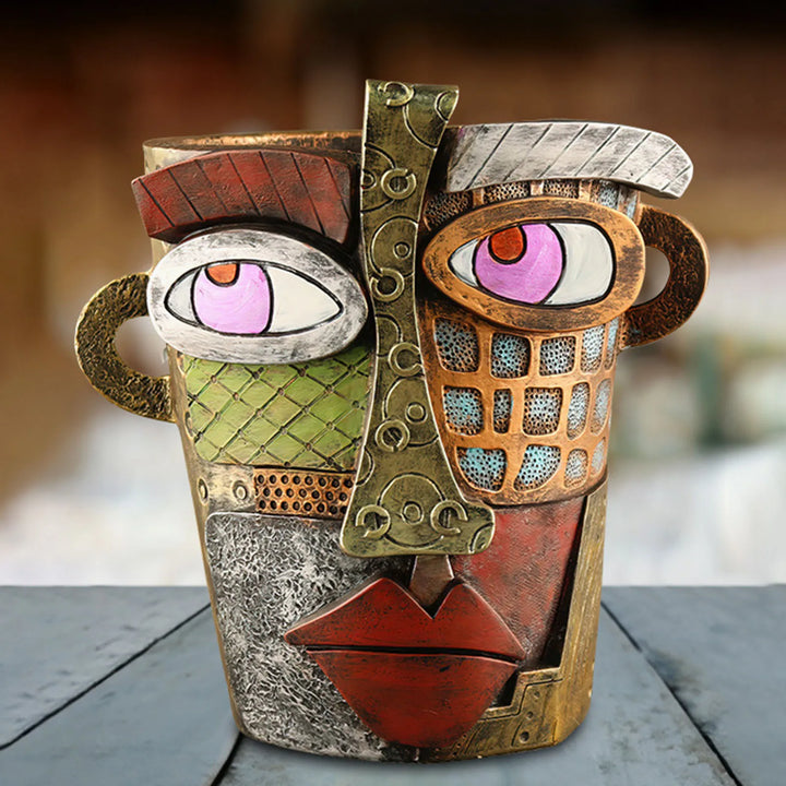 BowLift | Stylish Abstract Art Plant Pot Ornaments - RetroVisage