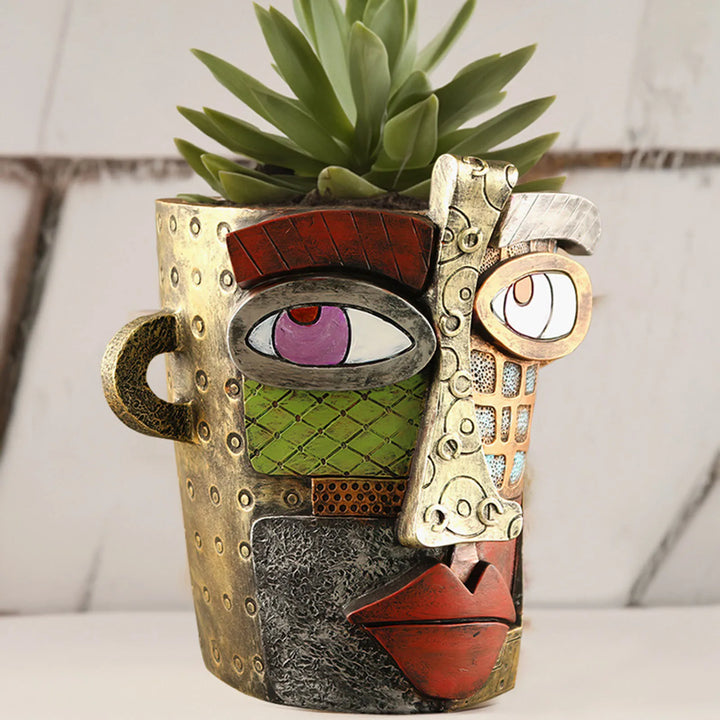BowLift | Stylish Abstract Art Plant Pot Ornaments - RetroVisage