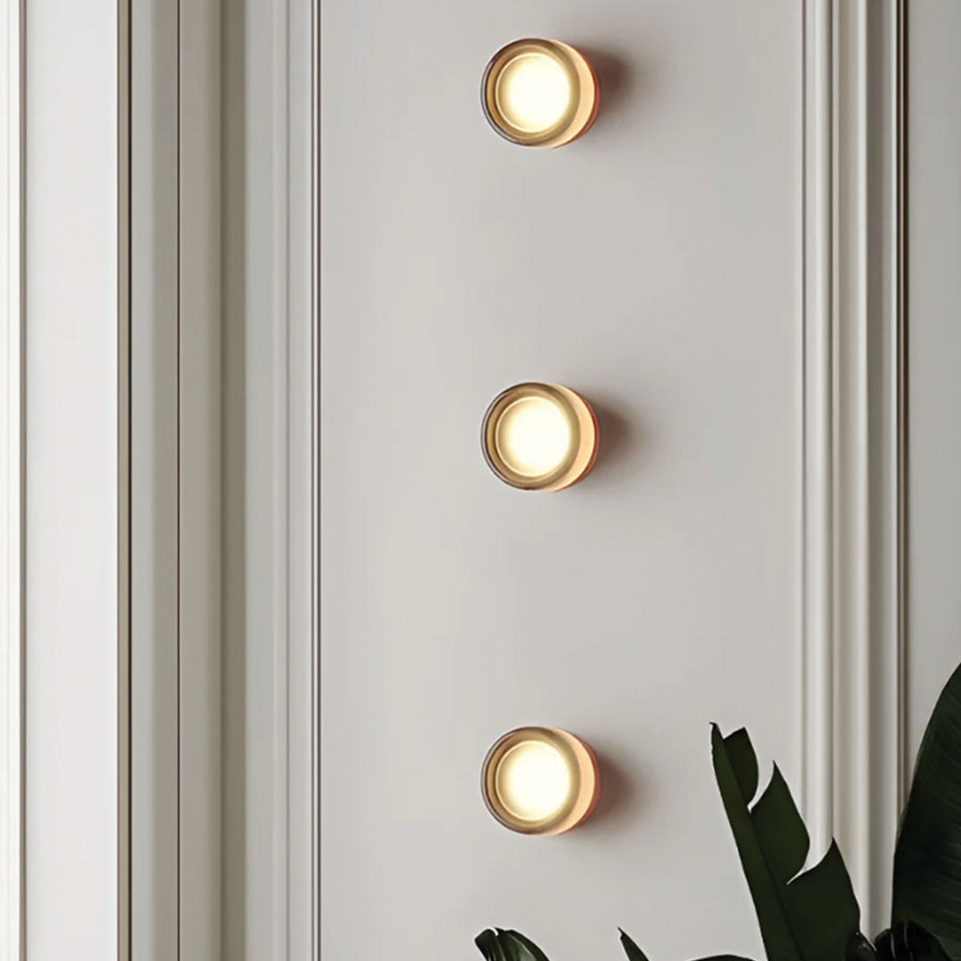 BowLift | Wall Light Modern Round Acrylic LED Fixture