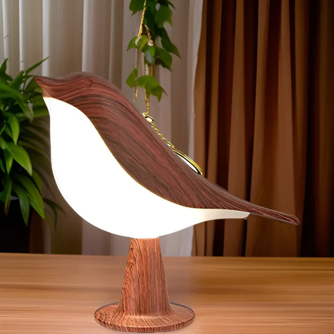 BowLift | Stylish LED Bird Lamp with Touch Control and Aromatherapy - FeatherGlow