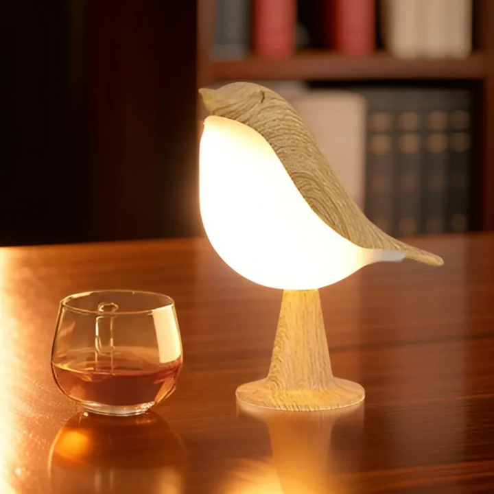 BowLift | Stylish LED Bird Lamp with Touch Control and Aromatherapy - FeatherGlow