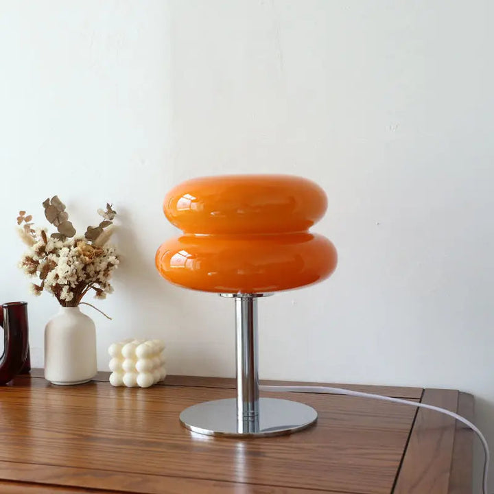 BowLift | Table Lamp Retro Glass Shade Lighting Piece