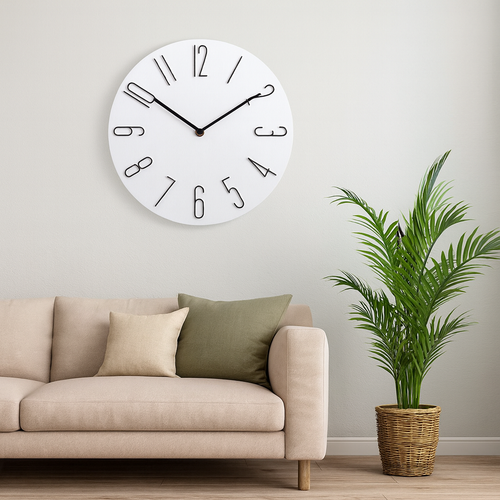 BowLift | Silent Modern Quartz Wall Clock