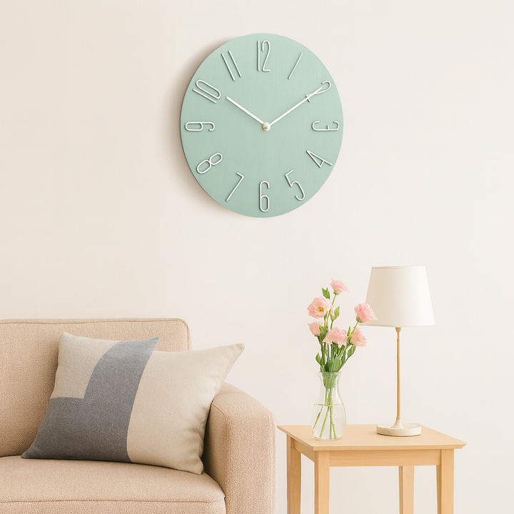 BowLift | Silent Modern Quartz Wall Clock