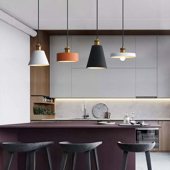 BowLift | Stylish Morandi Design LED Pendant Light - MoraGlow