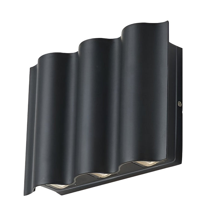 BowLift | Outdoor Black LED Wall Light Fixture