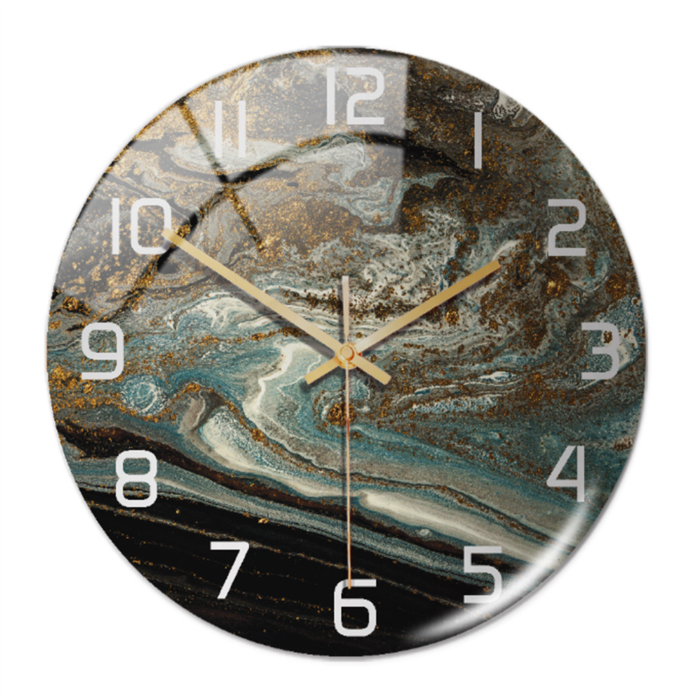 BowLift | Stylish Wall Clock with Marble Texture - MarbleTime
