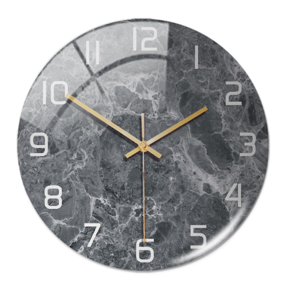 BowLift | Stylish Wall Clock with Marble Texture - MarbleTime