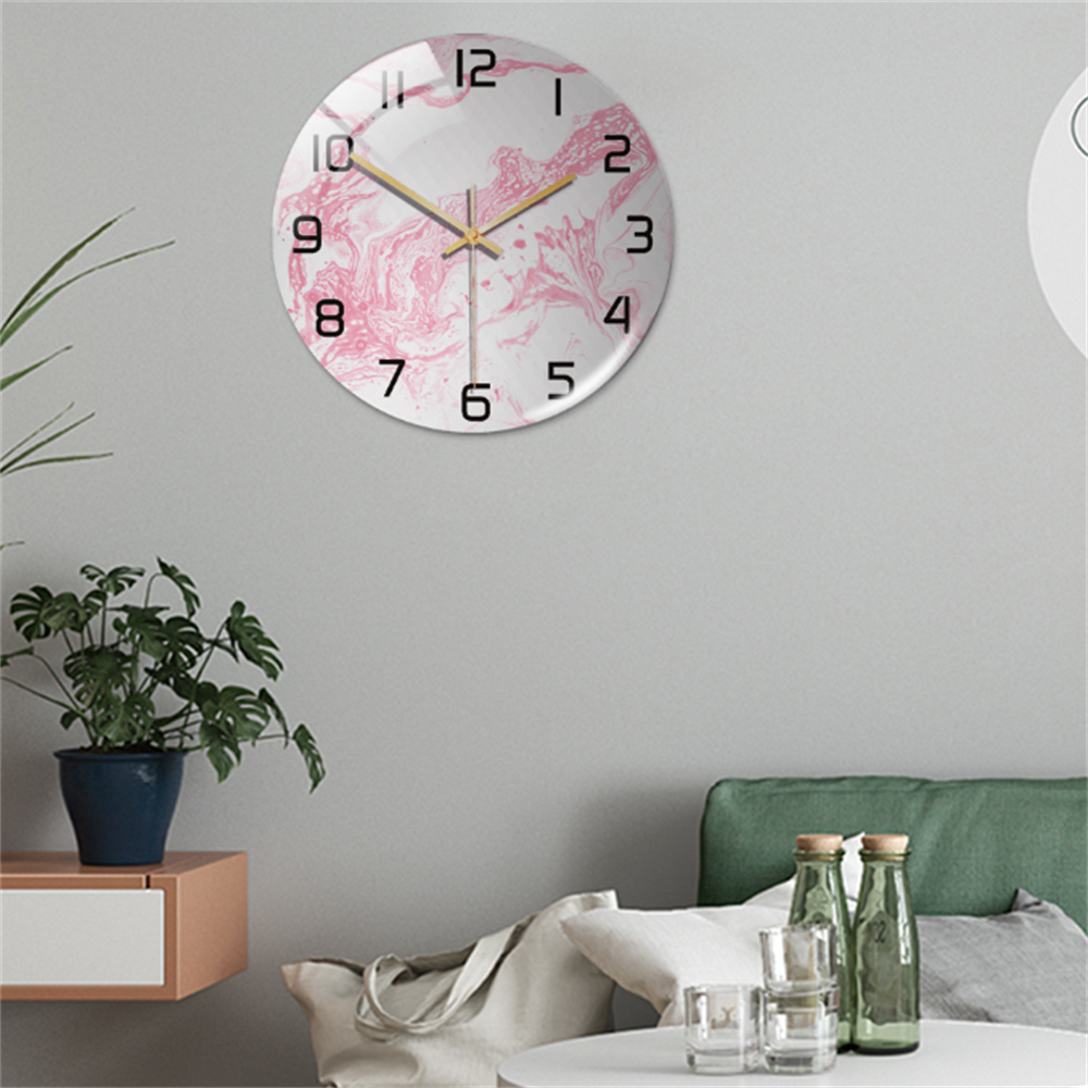 BowLift | Stylish Wall Clock with Marble Texture - MarbleTime