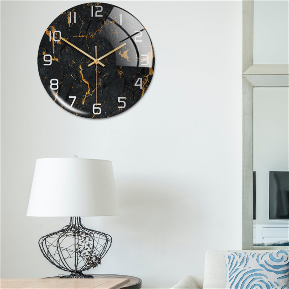 BowLift | Stylish Wall Clock with Marble Texture - MarbleTime