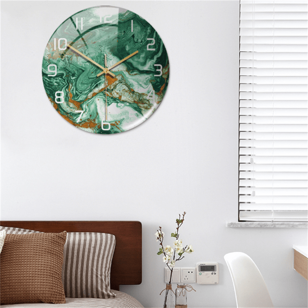 BowLift | Stylish Wall Clock with Marble Texture - MarbleTime