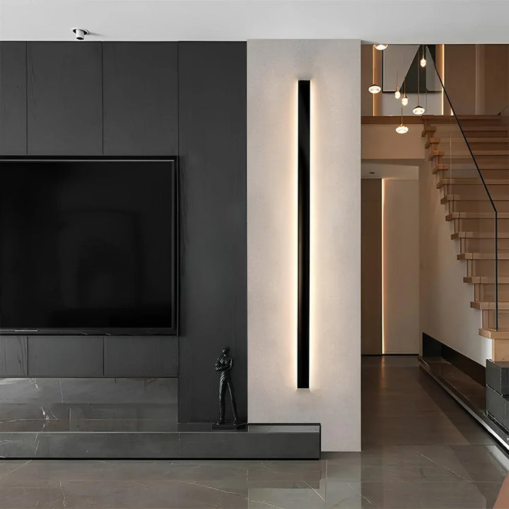 BowLift | Outdoor Wall Light Black Aluminium LED Fixture