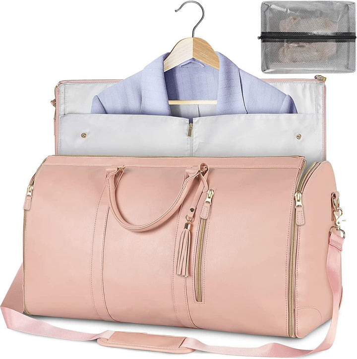 BowLift | Foldable PU Leather Suit Storage Bag