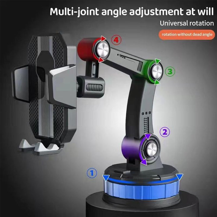 BowLift | Super Adsorption – 360° Suction Phone Holder for Car, Desk & Kitchen