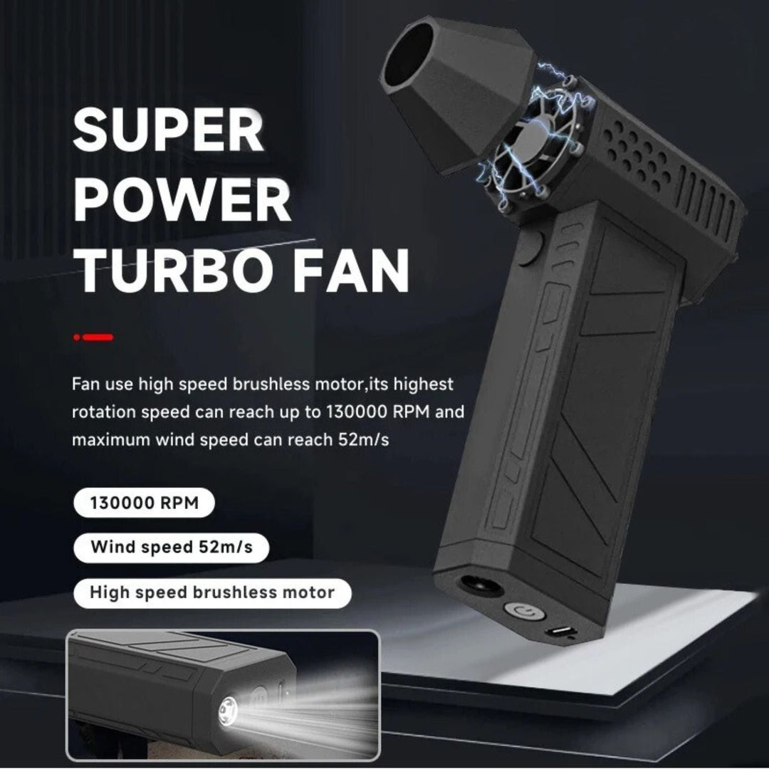 BowLift | Mini Jet Fan - Compact and Portable Turbo Fan for On-the-Go Use