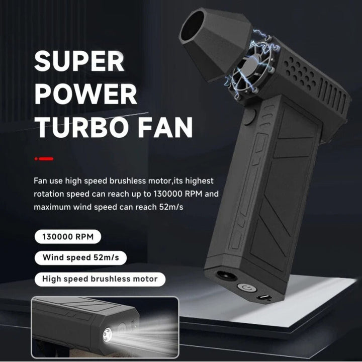 BowLift | Mini Jet Fan - Compact and Portable Turbo Fan for On-the-Go Use
