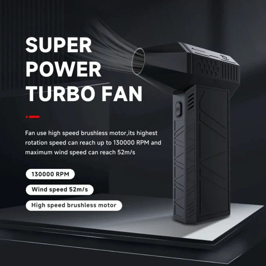 BowLift | Mini Jet Fan - Compact and Portable Turbo Fan for On-the-Go Use