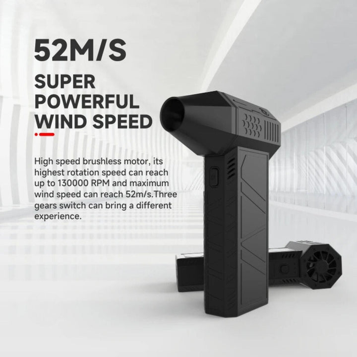 BowLift | Mini Jet Fan - Compact and Portable Turbo Fan for On-the-Go Use