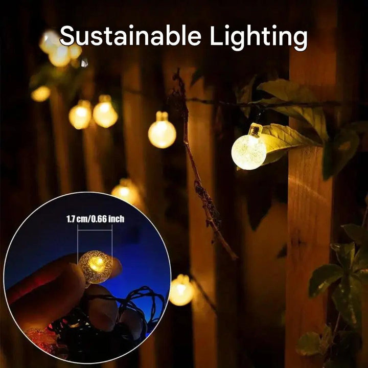 BowLift | Sustainable LED Light Chain - SolarGlow