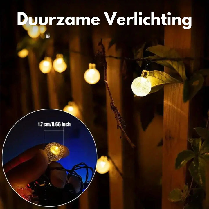 BowLift | Sustainable LED String Lights - SolarGlow