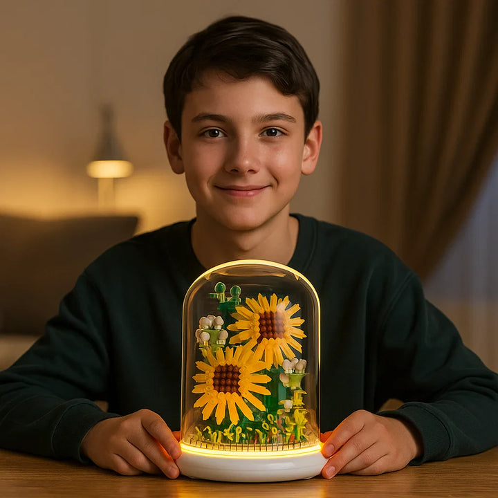 BowLift | Noble Building Block Flower in Glass
