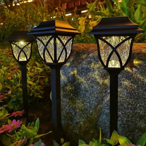 LED Solar Garden Lights – Decorative Solar-Powered Lawn Lights for Outdoor Pathways | Bowlift