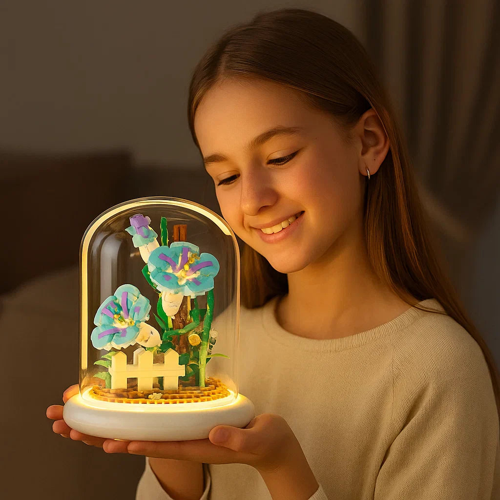 BowLift | Noble Building Block Flower in Glass