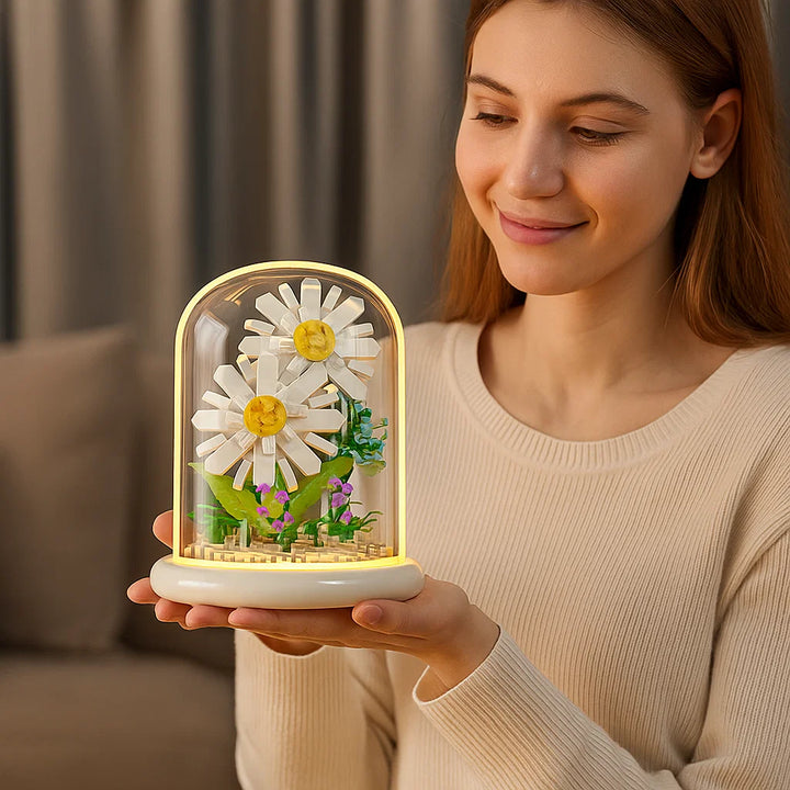 BowLift | Noble Building Block Flower in Glass