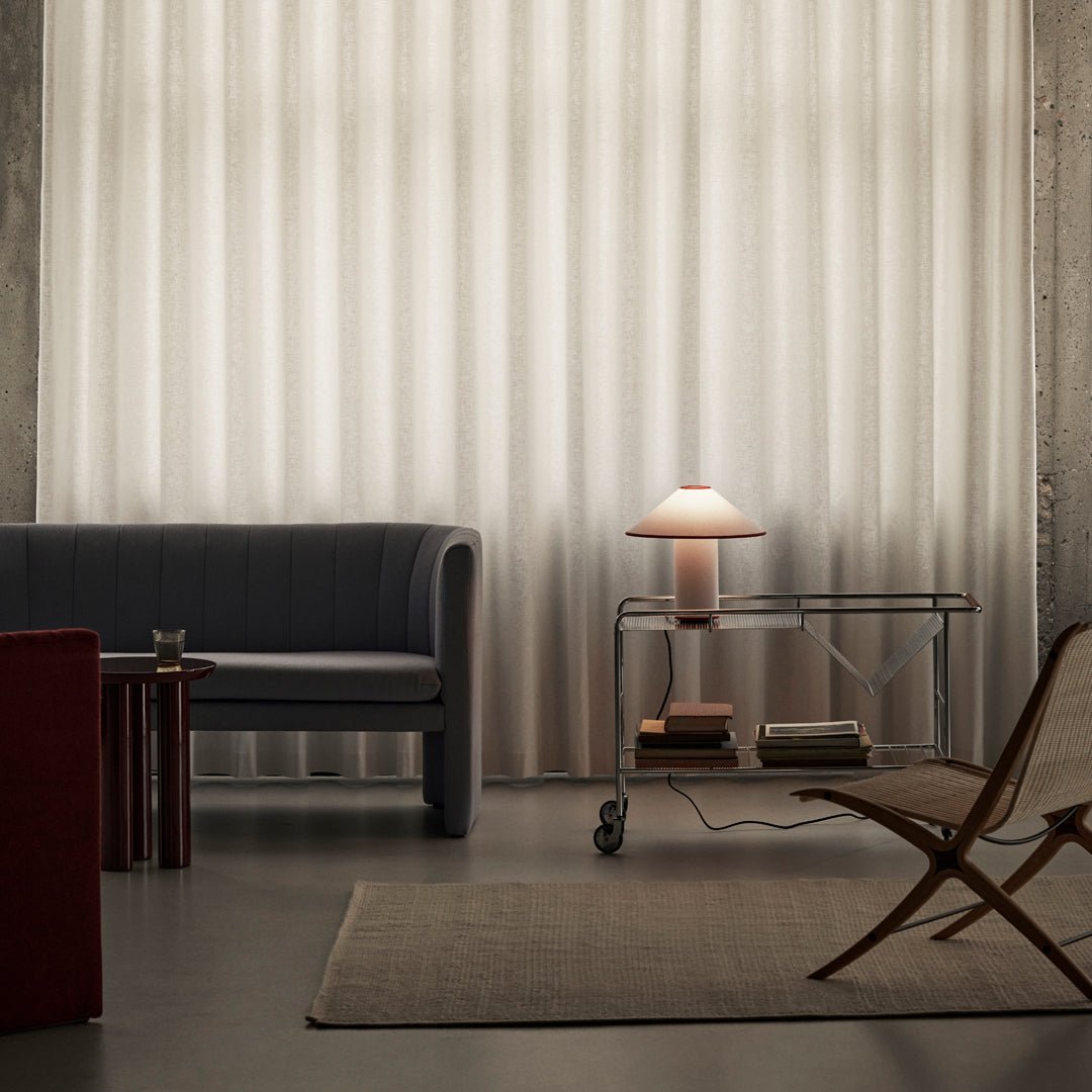 BowLift | Table lamp with fabric shade – Lunara