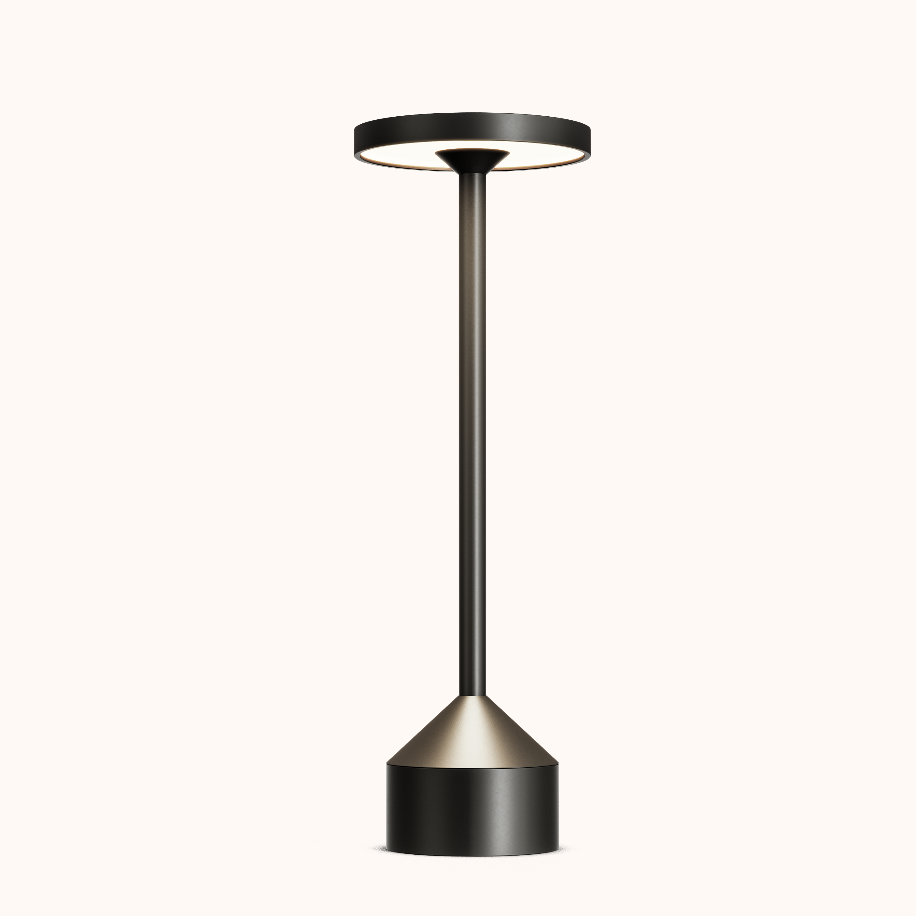 BowLift | Stockholm Lighting: Elegant Wireless Table Lamp with Dimmer Function