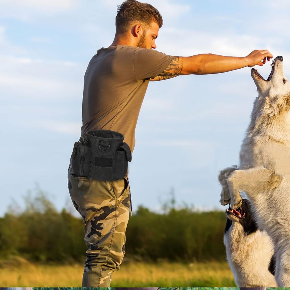 TacticalPouch • Dog Treat Pouch - Dog Treat Pouch - BowLift