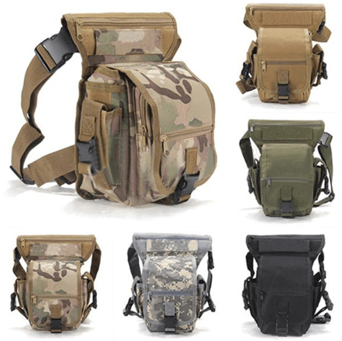 Durable Tactical Drop Leg Bag for Men – Water-Resistant Multi-Pocket Design | Bowlift