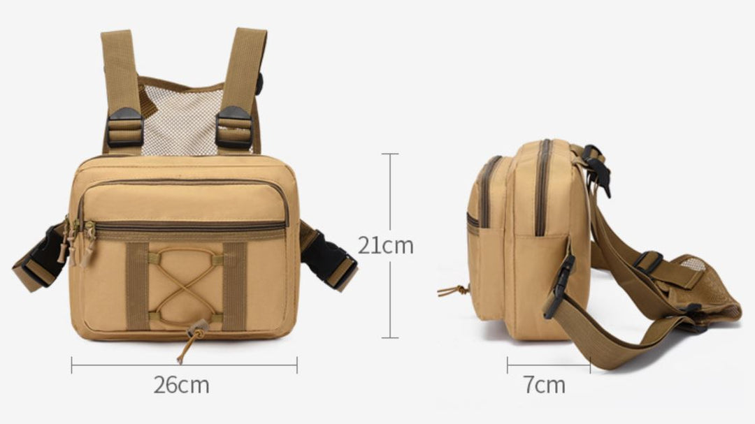 Durable Tactical Chest Rig Bag – Water-Resistant Multi-Pocket Outdoor Gear | Bowlift