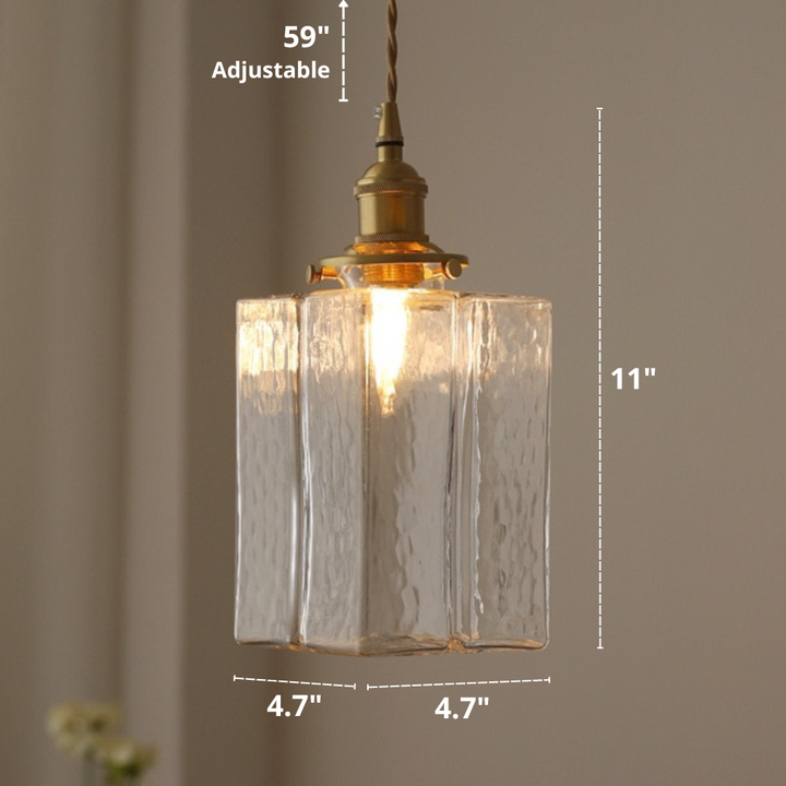 Whitley - Vintage Glass Hanging Lamps | Bowlift