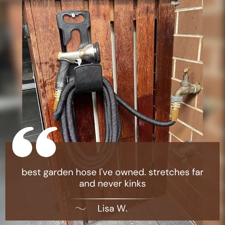 Retractable garden hose up to 30 m | Bowlift