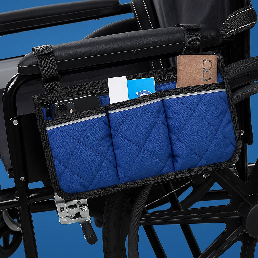 Quick-Access Storage – Reflective Durable Fabric – Daily Independence Bowlift