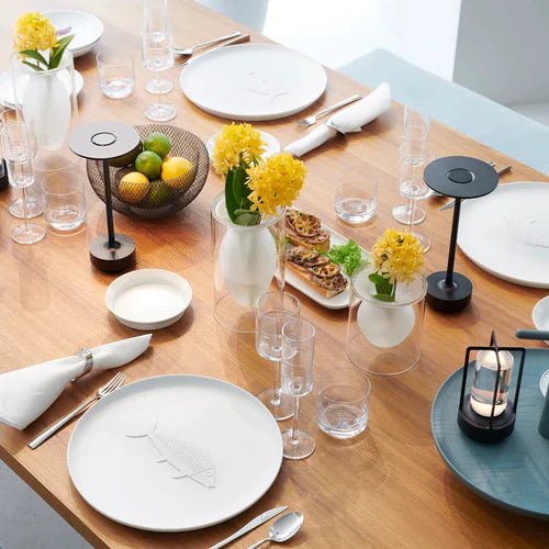 BowLift | ECLARO – Rechargeable Table Lamp with Dimmable LED Light