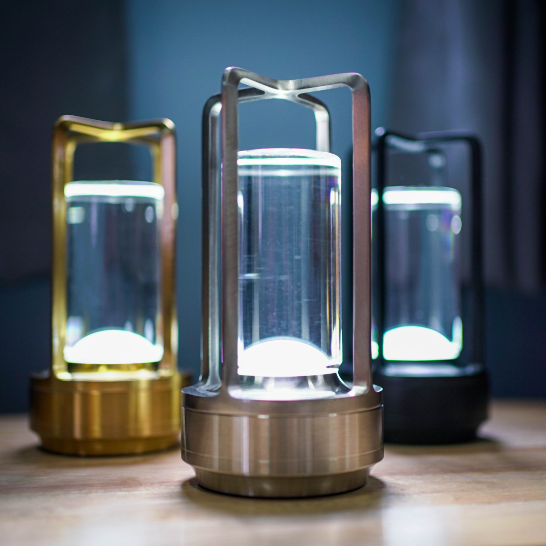 BowLift | Bedside Lamp Modern Crystal Table Light