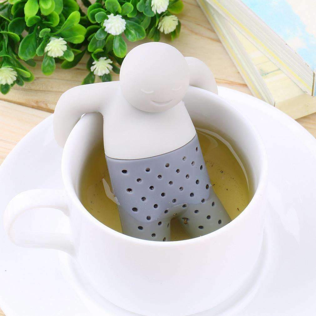 BowLift | Cute Mr. Teapot Silicone Tea Infuser Filter