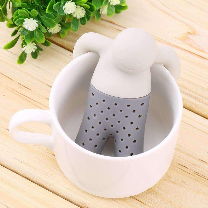 BowLift | Cute Mr. Teapot Silicone Tea Infuser Filter