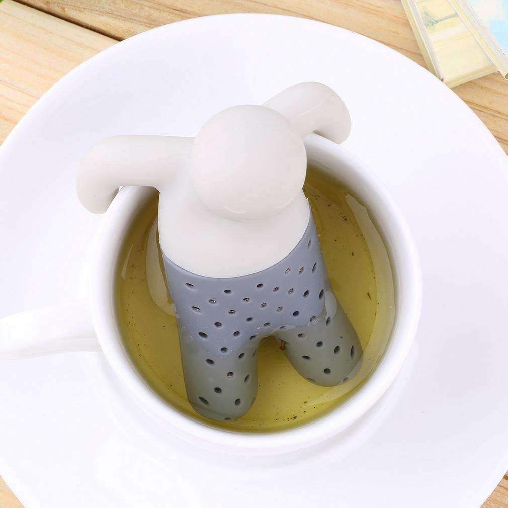 BowLift | Cute Mr. Teapot Silicone Tea Infuser Filter