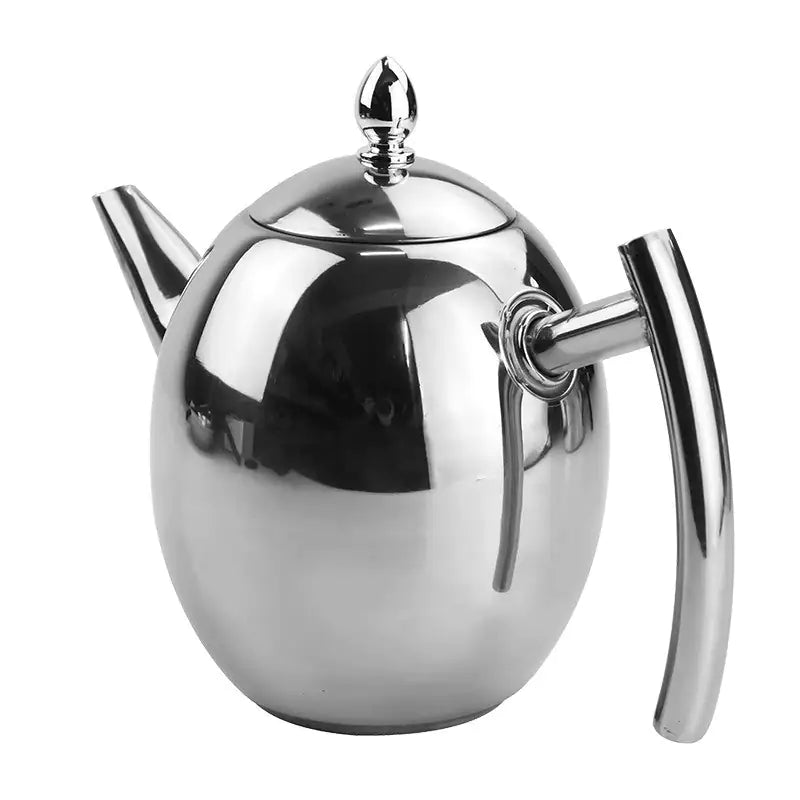 BowLift | TeaElegance Stainless Steel Teapot with Infuser