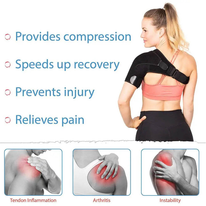BowLift | ShoulderShield™ - Compression Shoulder Brace